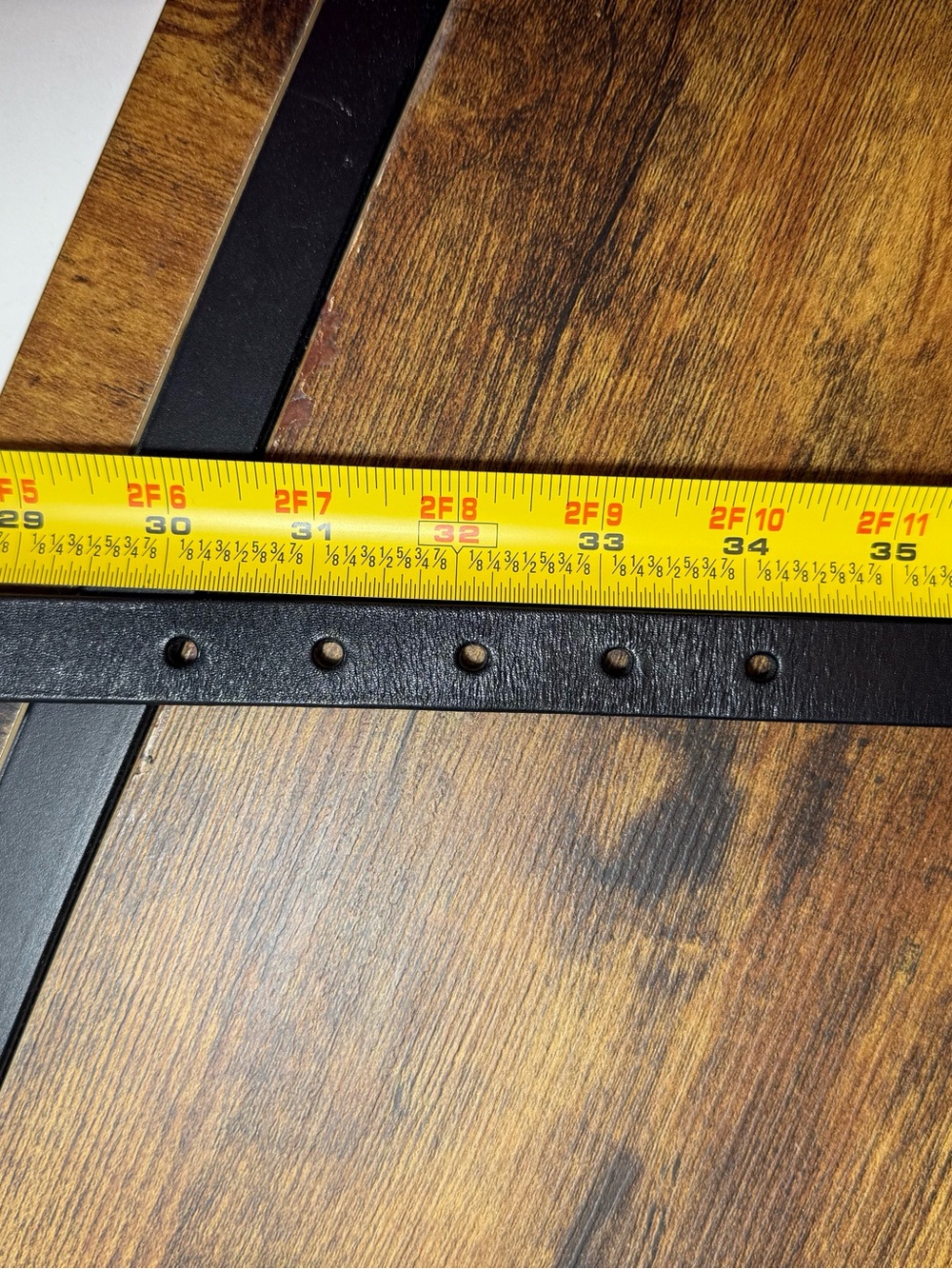Banana Republic Gold Chain And Black Leather Belt XS Y2K Statement Belt - Picture 10 of 10